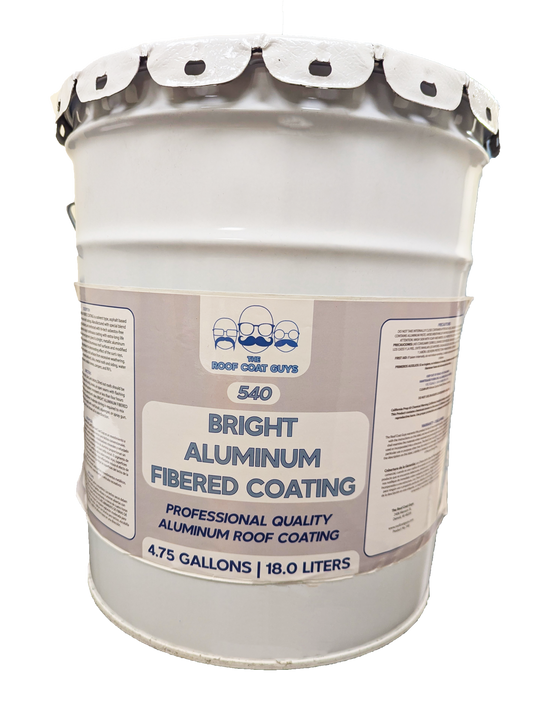 BRIGHT ALUMINUM Fibered Coating