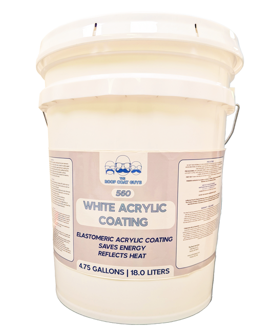 WHITE ACRYLIC COATING