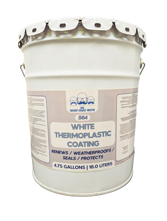 WHITE THERMOPLASTIC COATING