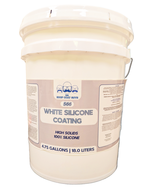 WHITE SILICONE COATING